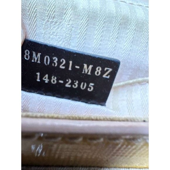 Vintage Fendi Women's Turn-Lock Flap Leather‎ Crossbody Bag Yellow 8" x 6" - Picture 8 of 14